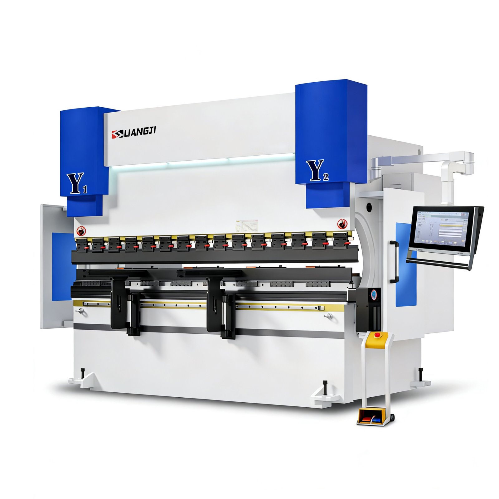 4+1 axis electro hydraulic cnc press brake