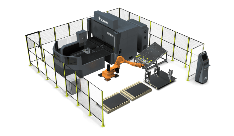 robotic bending cell for panel bender banner