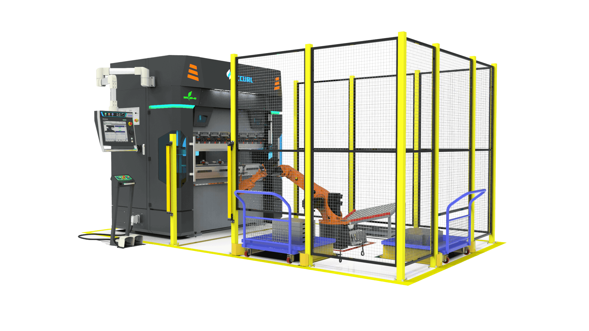 automated electric press brake