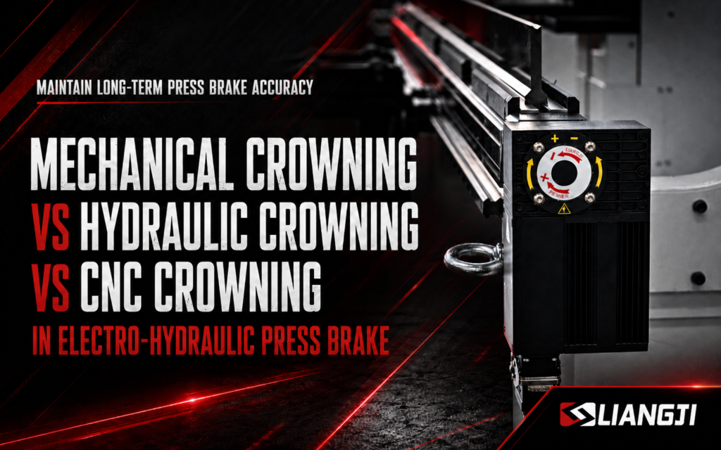 mechanical crowning vs hydraulic crowning vs cnc crowning in electro hydraulic press brake